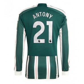Maillot de foot Manchester United Antony #21 Extérieur 2023-24 Manche Longue